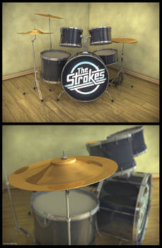 The Strokes Drumset