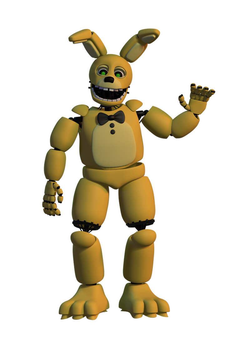 Invincible Spring Bonnie Spring Bonnie render 3 by VillainMark on DeviantArt