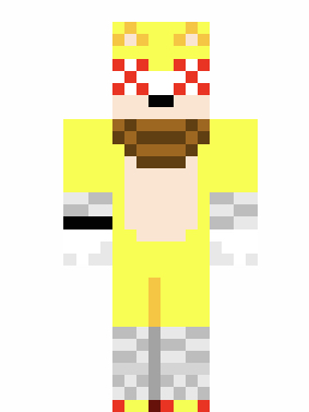 Fleetway Super Sonic  Sonic The Hedgehog Minecraft Skin