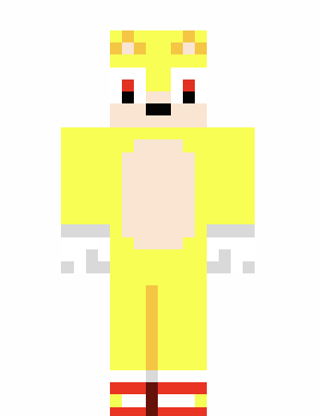 Movie Super Sonic Minecraft Skin by SonicTheCoolHog123 on DeviantArt