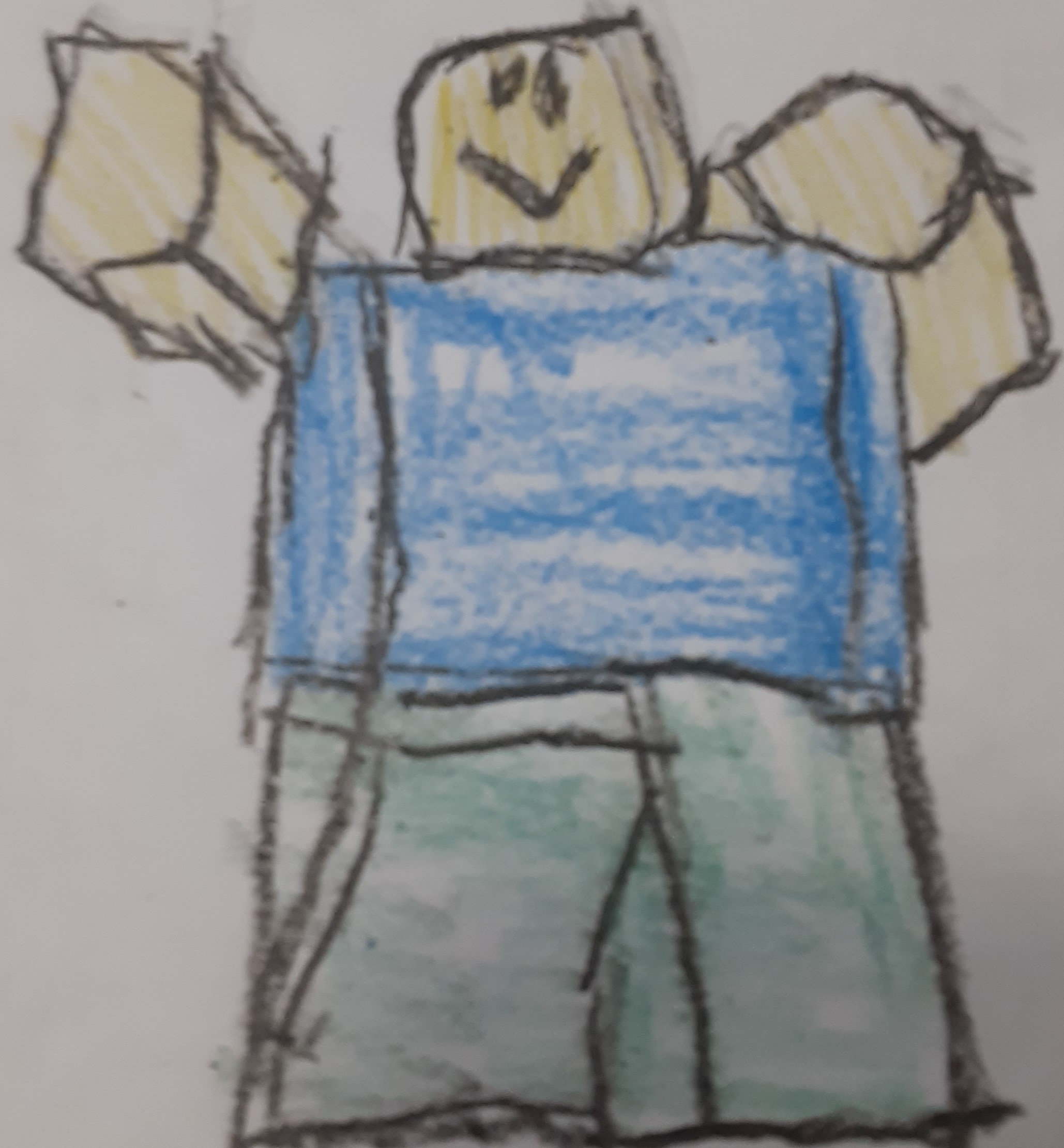 Noob drawing - Roblox