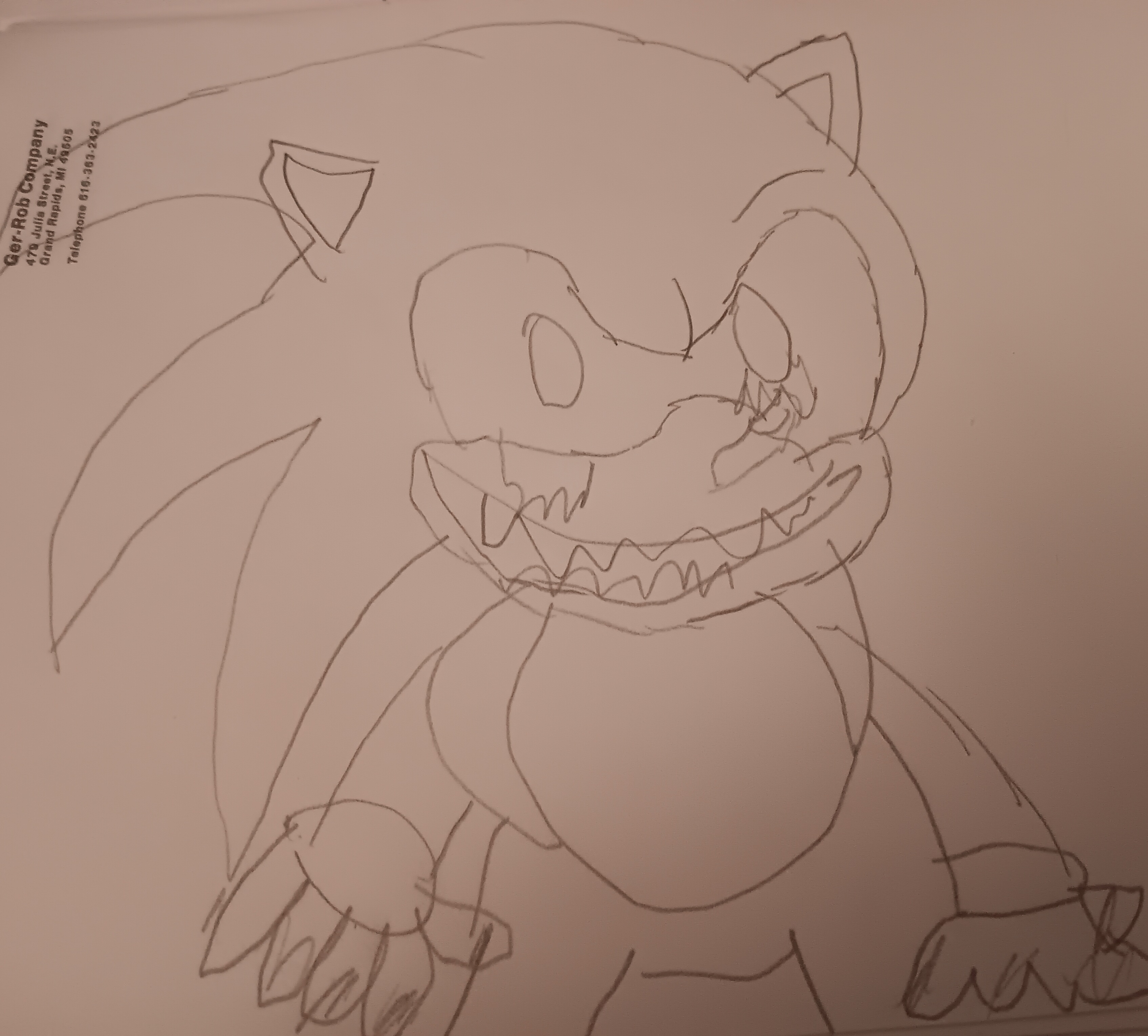 Sonic. Exe by mickeycrak on DeviantArt