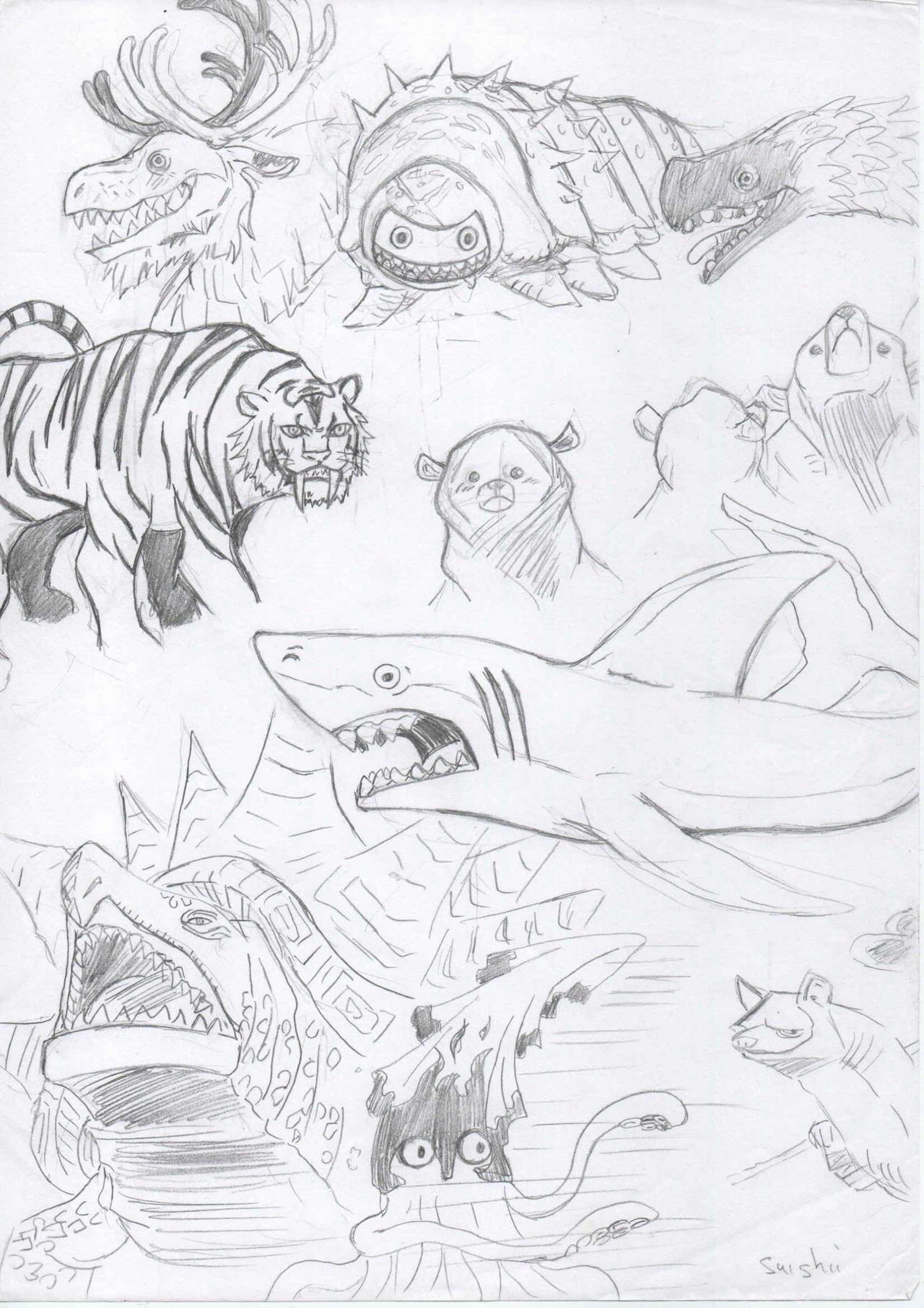 Strong World old sketch by Suishii on DeviantArt