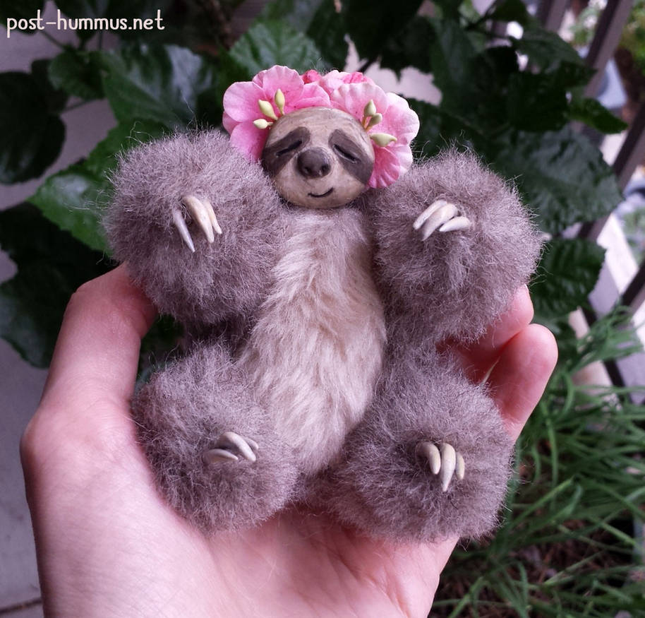 Sleepy Sloth by post-hummus
