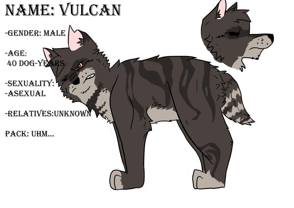 Vulpkanin Ref Vulcan Reference Sheet by warriorcats1134 on DeviantArt