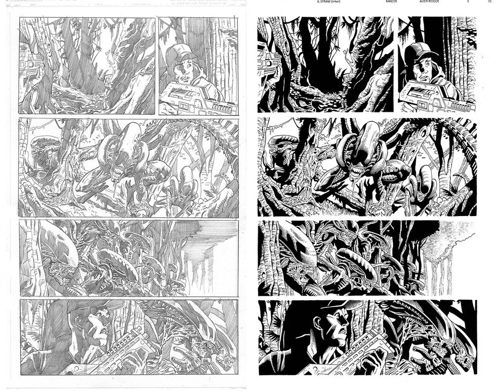 Alien Rescue Issue 3 Page 15 by TheInkPages on DeviantArt