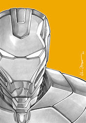 Pre-Show Sketch: Ironman - SOLD