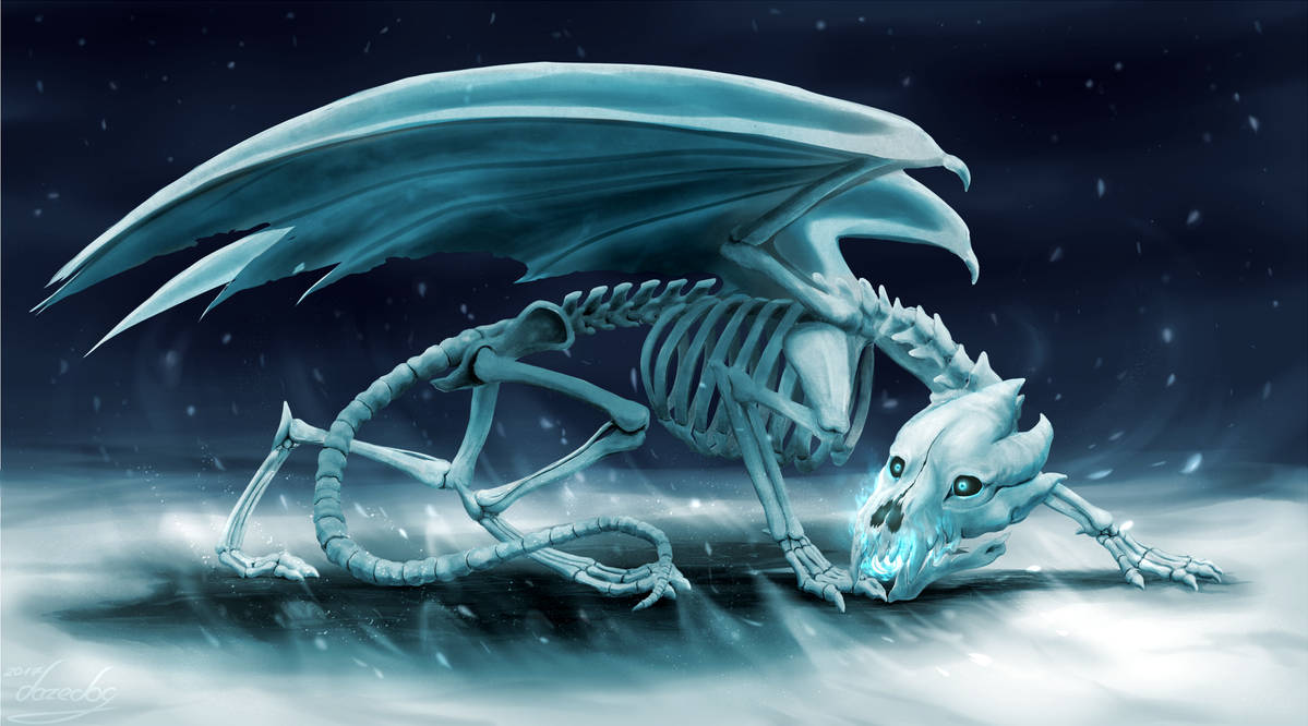 Гастер бластер дракон