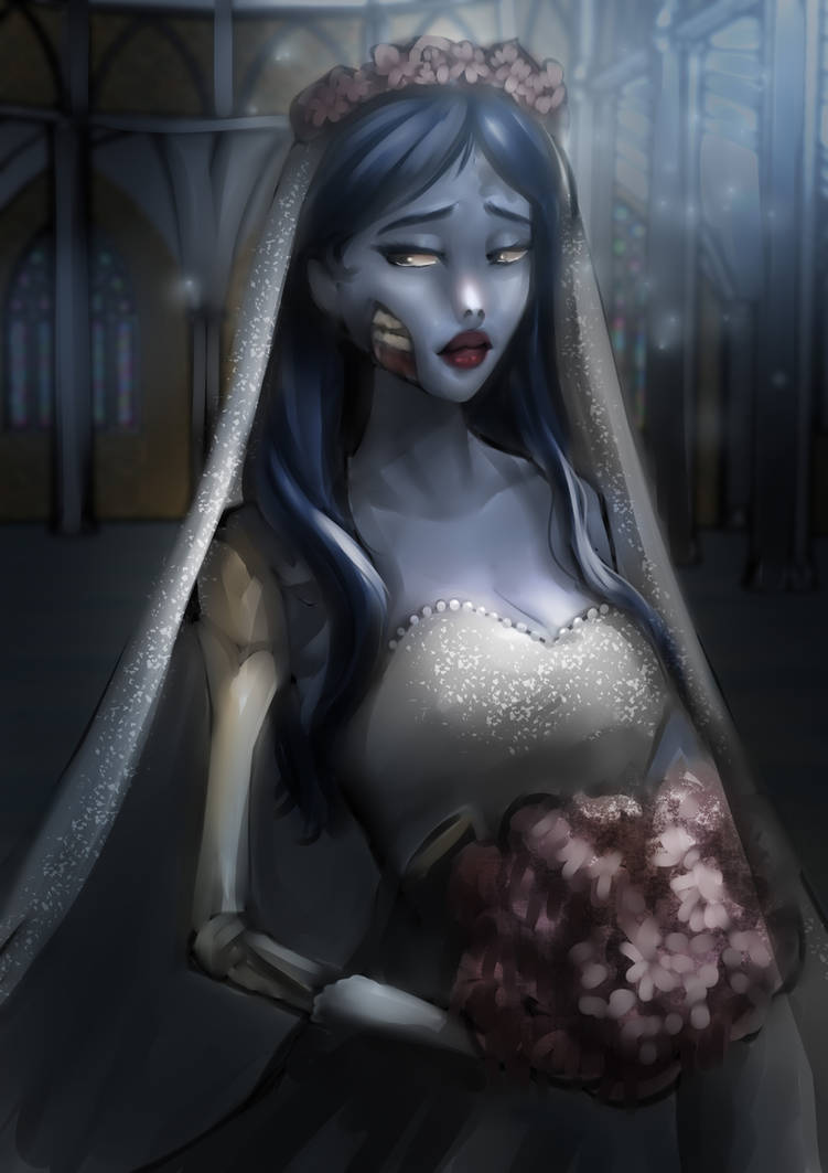 Emily Corpse Bride Drawing by Martasdrawings on DeviantArt