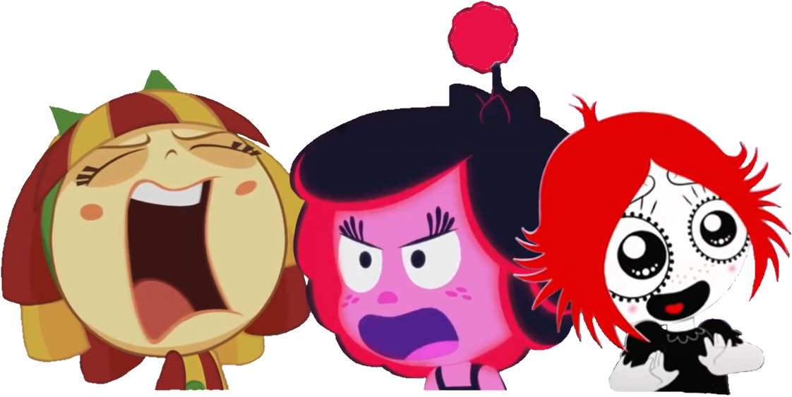 Emila Ruby Emilia Hanazuki Ruby Gloom Scream by Kylewithem on DeviantArt