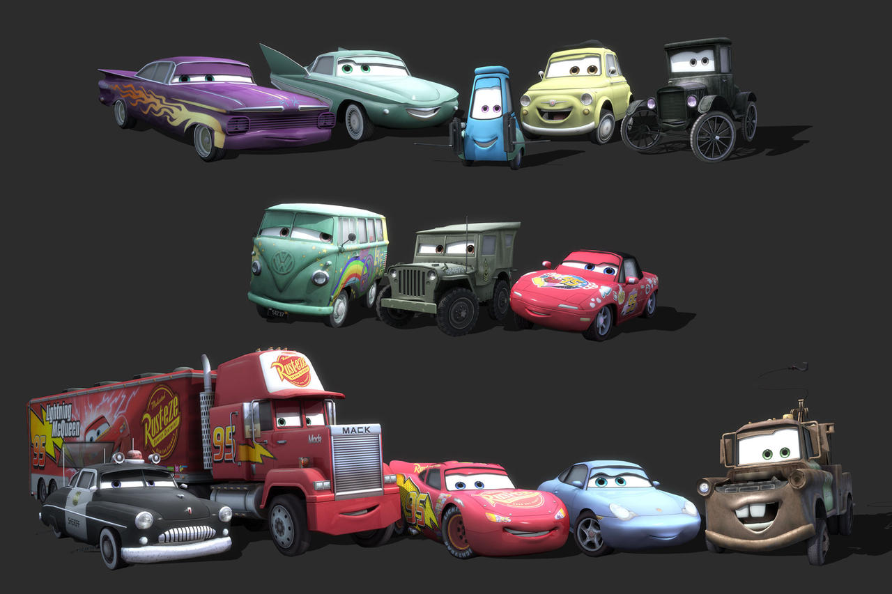 Cars Gamecube Model Cars GameCube Model Pack Of FBX DL by Kylewithem on DeviantArt