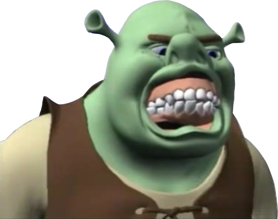 Shrek Technical Goofs Png Meme by Kylewithem on DeviantArt