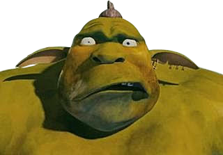 Shrek out side!! Png meme by Kylewithem on DeviantArt