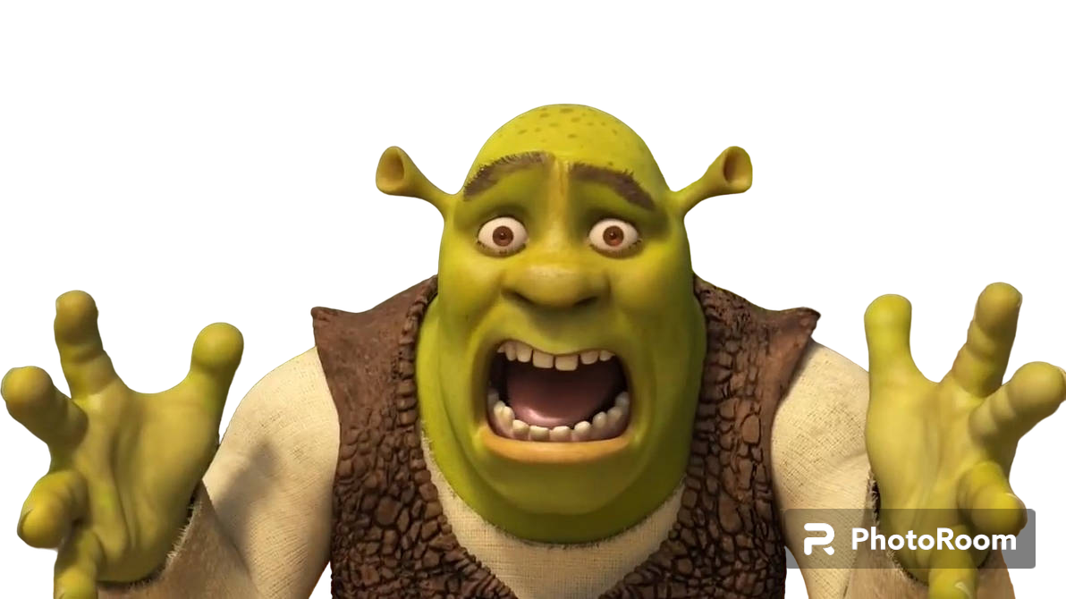 Shrek Scream PNG 2 by Kylewithem on DeviantArt
