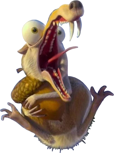 Scrat Rml Style Scrat Screaming Png by Kylewithem on DeviantArt