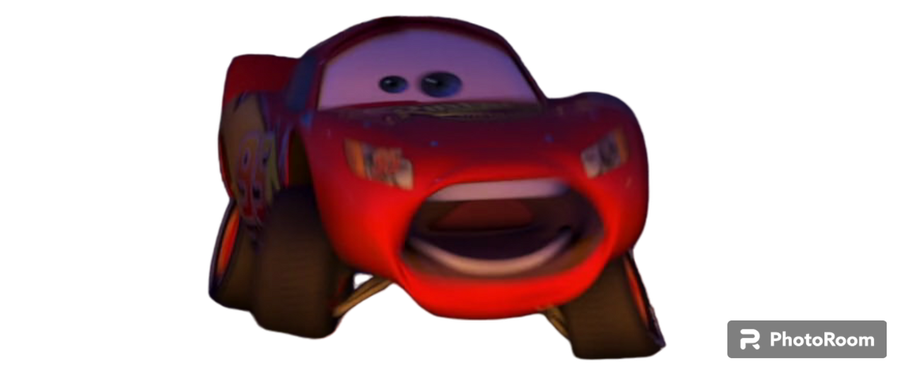 Lightning McQueen Scream Funny Face Png by Kylewithem on DeviantArt