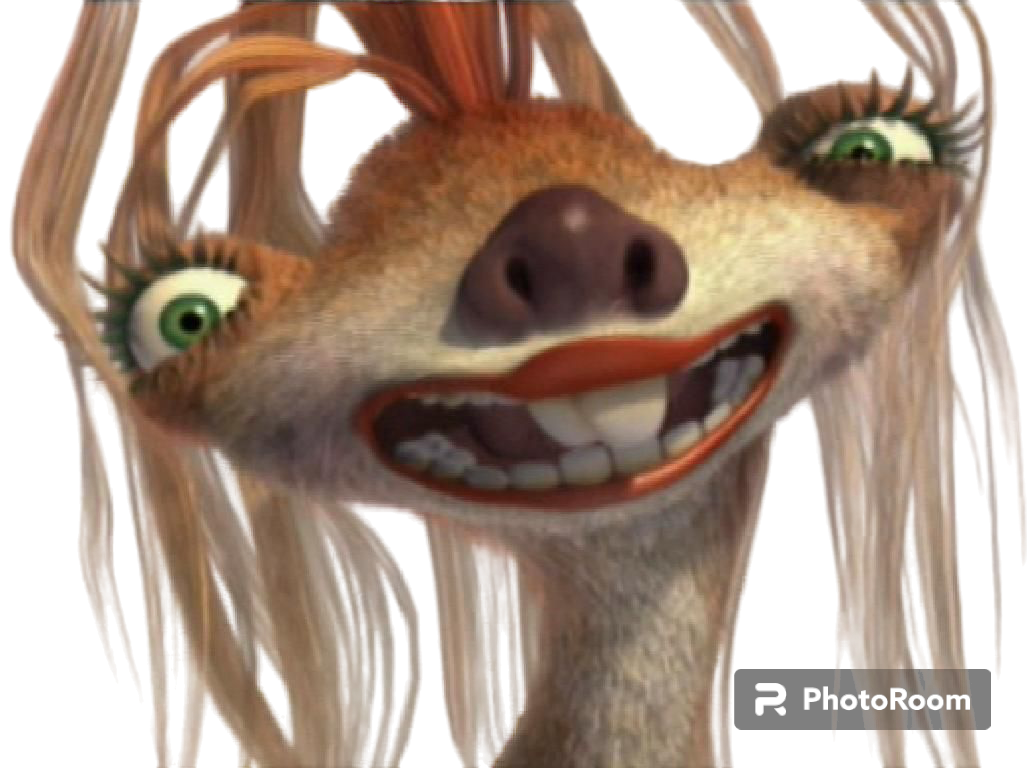 Sylvia The Sloth From Ice Age (2002) Png by Kylewithem on DeviantArt
