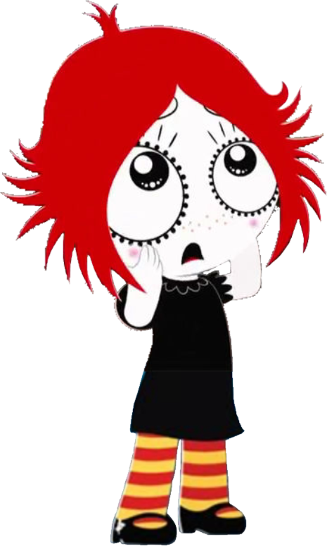 Ruby Rohd Scared Ruby Gloom Shocked Png 4 by Kylewithem on DeviantArt