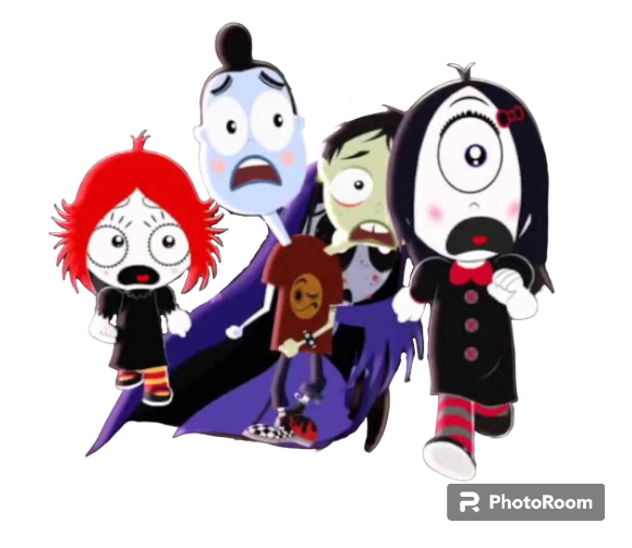Ruby Scream Ruby Gloom Frank And Len Misery Iris Scream Png by Kylewithem on DeviantArt