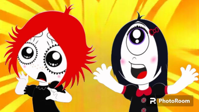 Ruby Rodd Screaming Ruby Gloom And Iris Scream In Ami Yumi by Kylewithem on DeviantArt