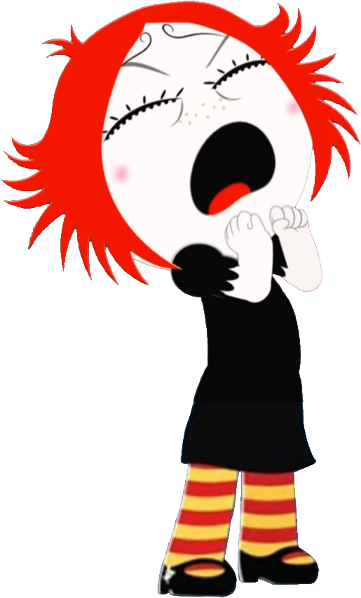 Ruby Martin Screaming Ruby Gloom Scream Render 3 by Kylewithem on DeviantArt