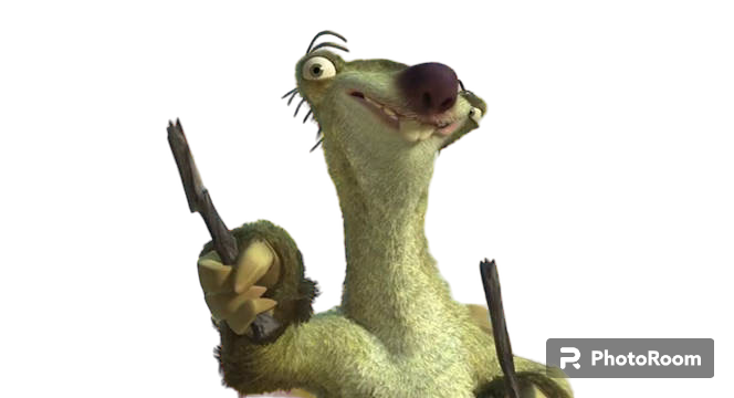 Sid The Sloth From Ice Age (2002) Png 2 by Kylewithem on DeviantArt