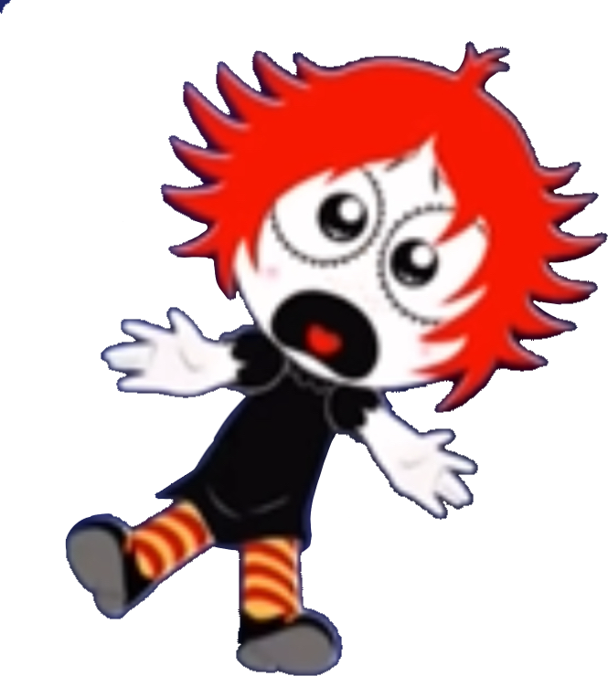 Ruby Scream Ruby Gloom Falling Scream Png by Kylewithem on DeviantArt