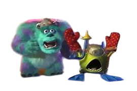 Sully Shouting Mike And Sully Screaming Png by Kylewithem on DeviantArt