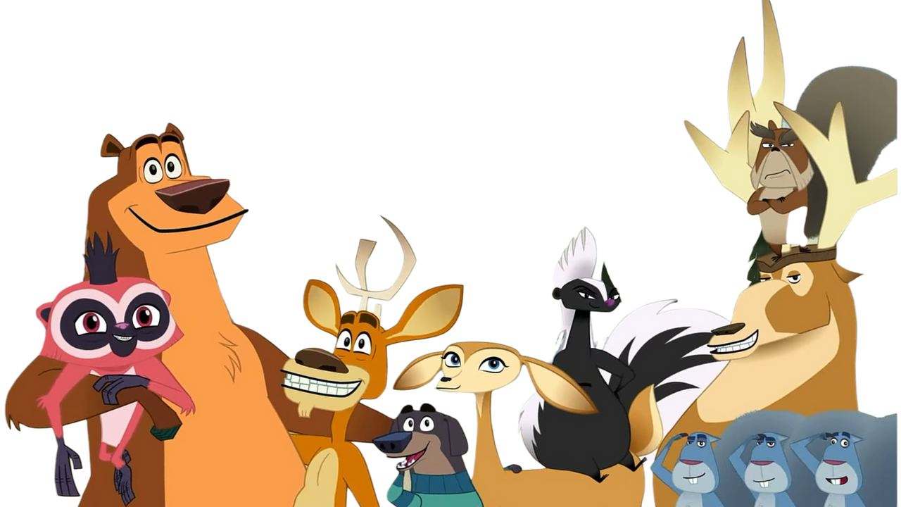 Buga Frind Boog And Her Friends PNG by Kylewithem on DeviantArt