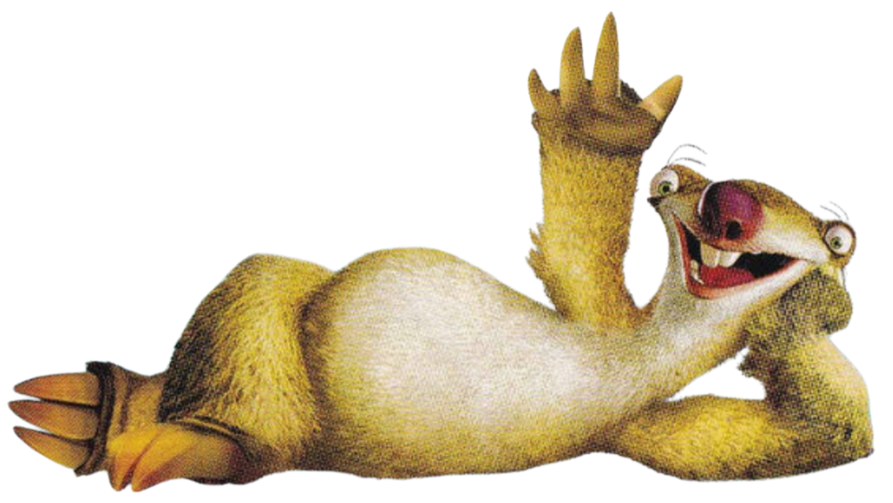 Sid The Sloth From Ice Age (2002) Render 11 by Kylewithem on DeviantArt