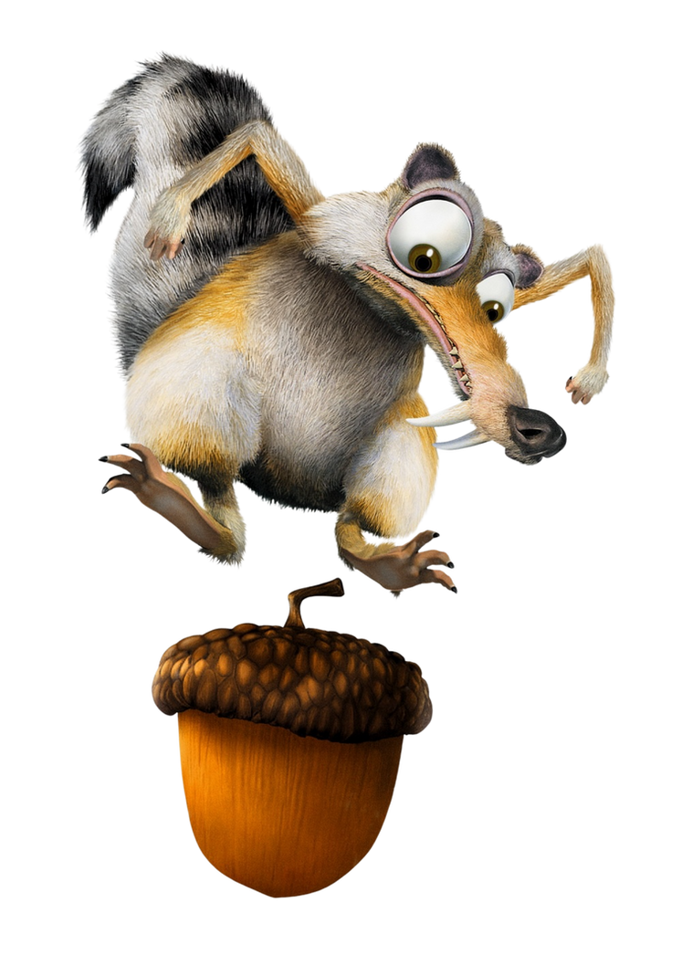 Scrat Inflatio Scrat From Ice Age (2002) Render 3 by Kylewithem on DeviantArt