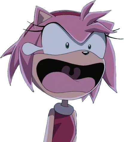 Amy Rose Screaming Funny Face Goofy Ah Png by Kylewithem on DeviantArt