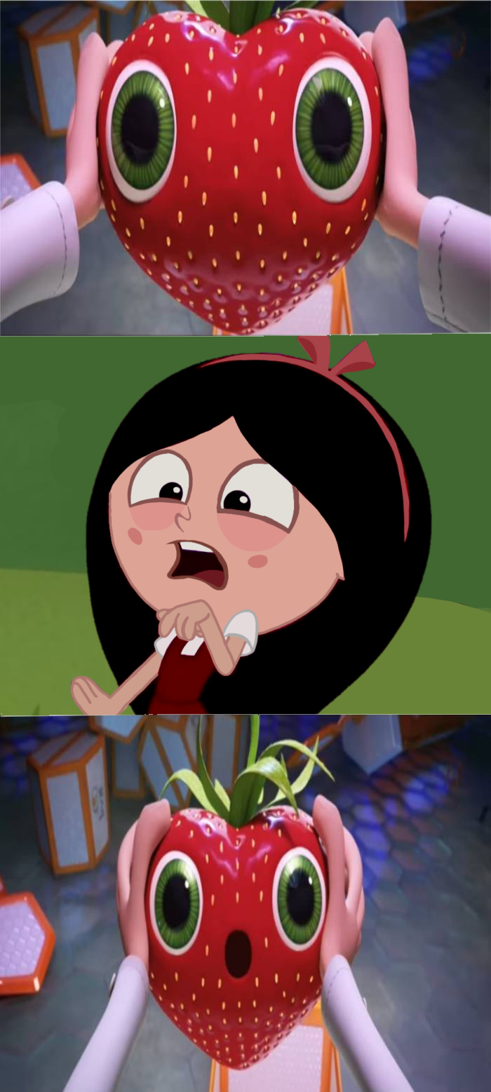 Barry the Strawberry jumpscare at Narizinho by Kylewithem on DeviantArt