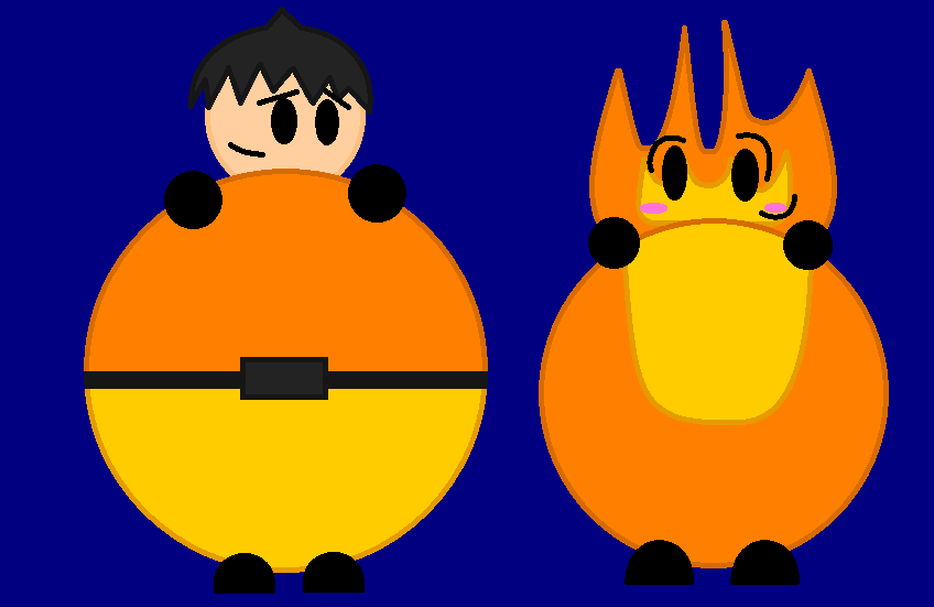 Fiery Infinity Inflation (Request) Me and Firey inflated by AgentEliteFirey on DeviantArt
