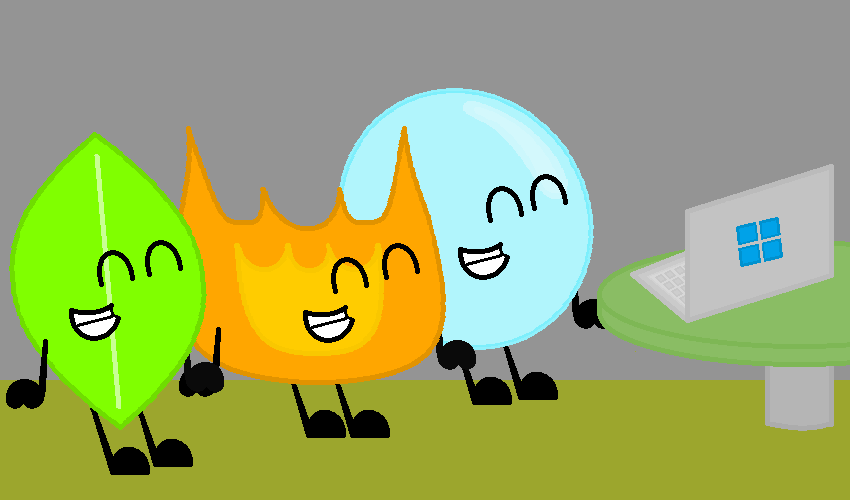 BFDI Assets Recreated by firey265 on DeviantArt