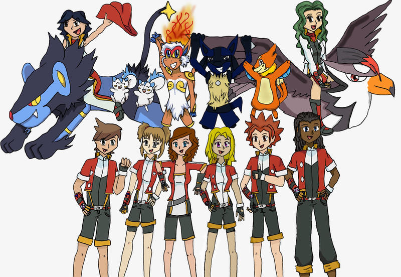 Pokemon Ranger Top Top Rangers by LittleMissAiko on DeviantArt