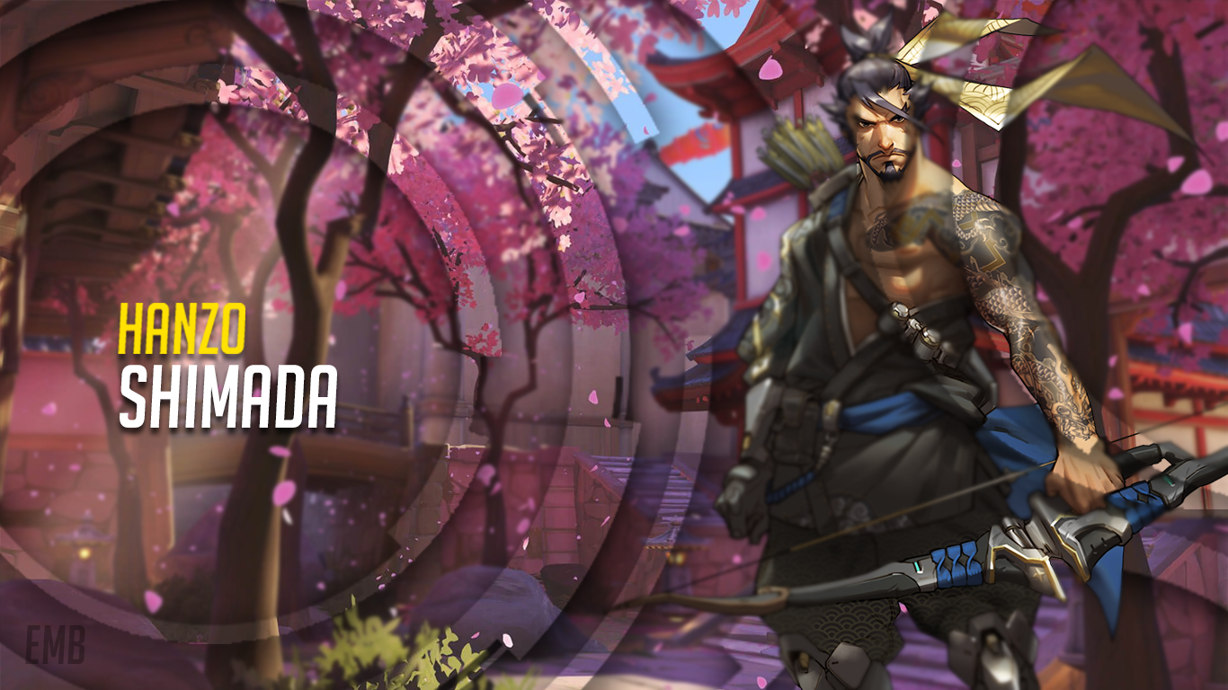 Hanzo Wallpaper (1366x768) by emberous-nawtn00b on DeviantArt