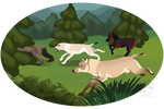 AoA: Catch That Bear! by feathered-equine