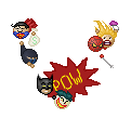 Super Hero Emotes by Pellimore