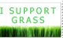 I Support Grass Stamp