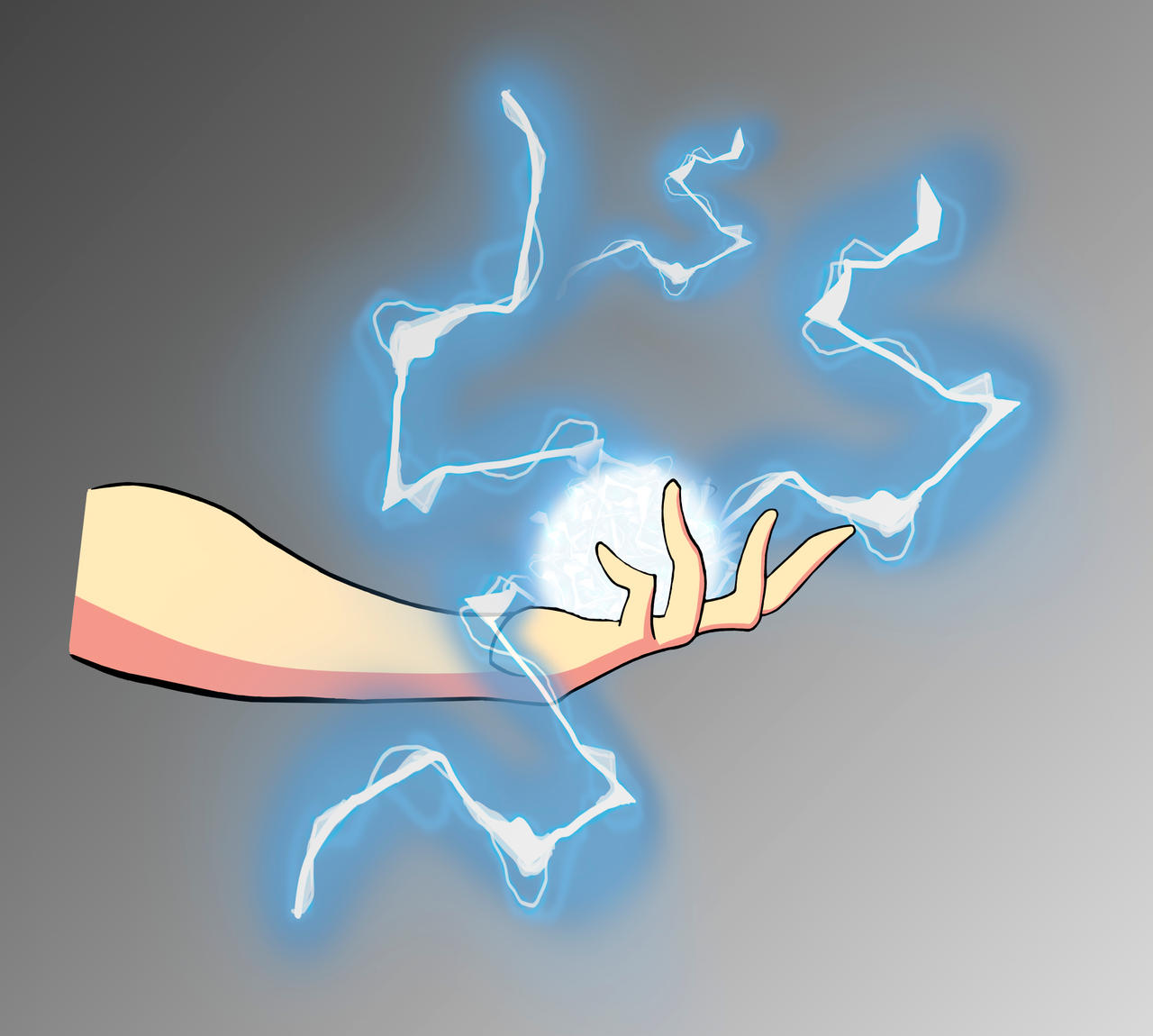 Ray powers - ray/lightning practice by transball on DeviantArt