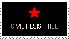 Civil Resistance Stamp by Jhas777