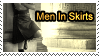 Men In Skirts Stamp by Jhas777