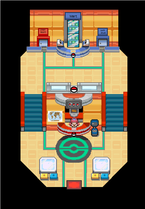 Pokemon Center by CookieHana on deviantART