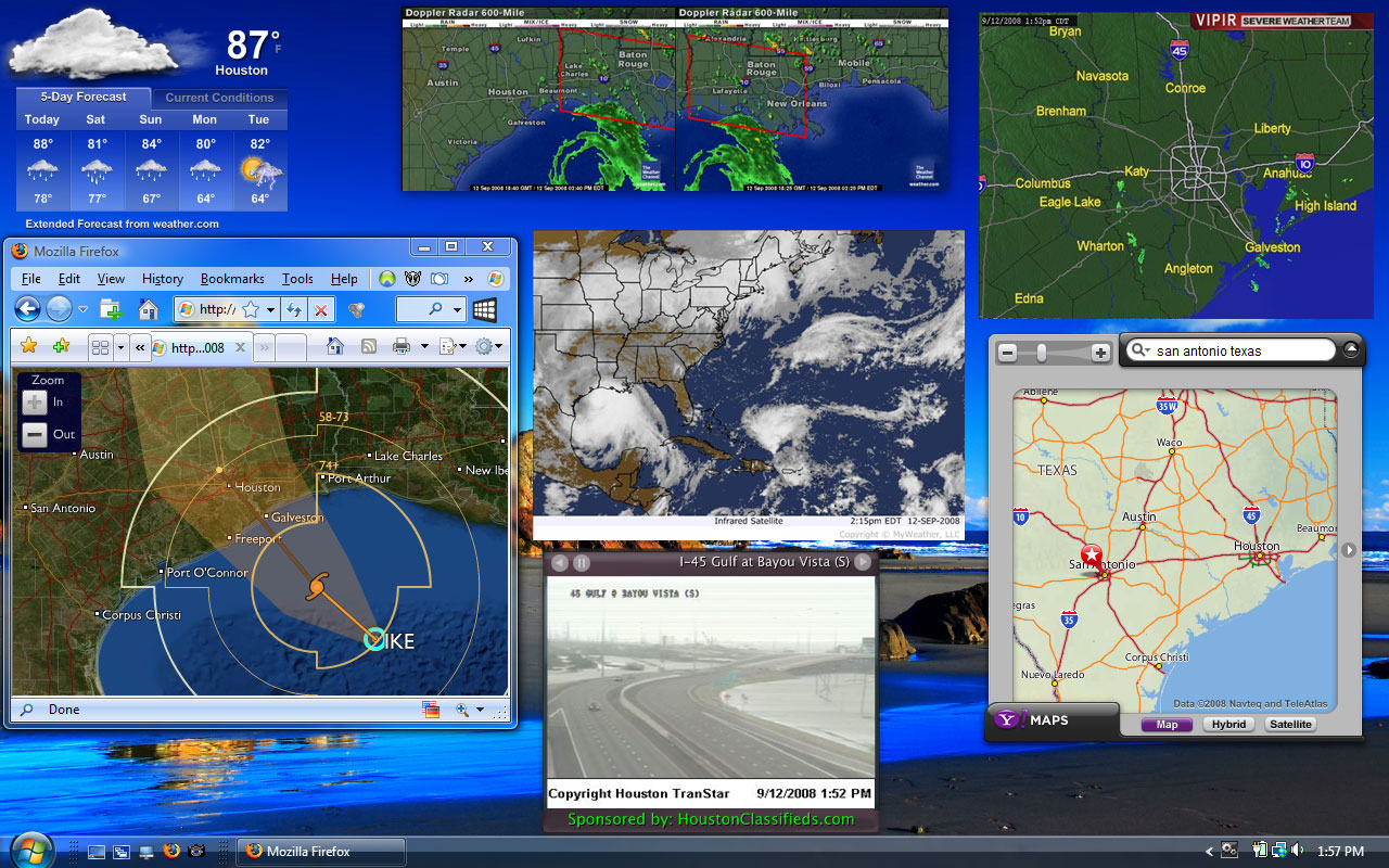 Hurricane Ike Tracking