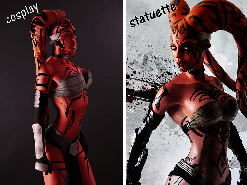 Darth Talon CosplayVsStatuette