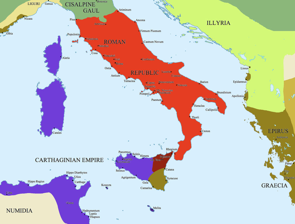 The Punic Wars by Hillfighter