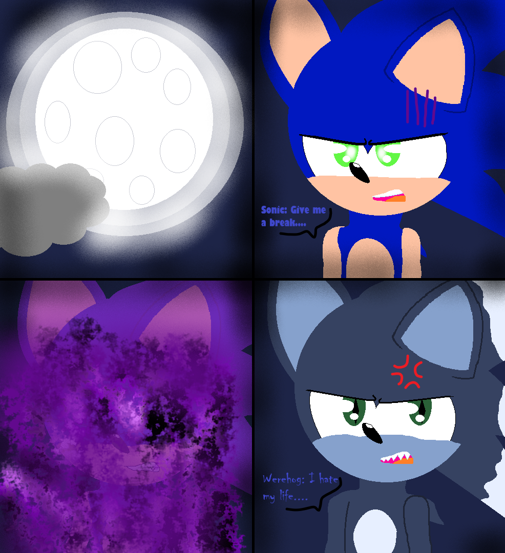 Werehog Sonadow Comic