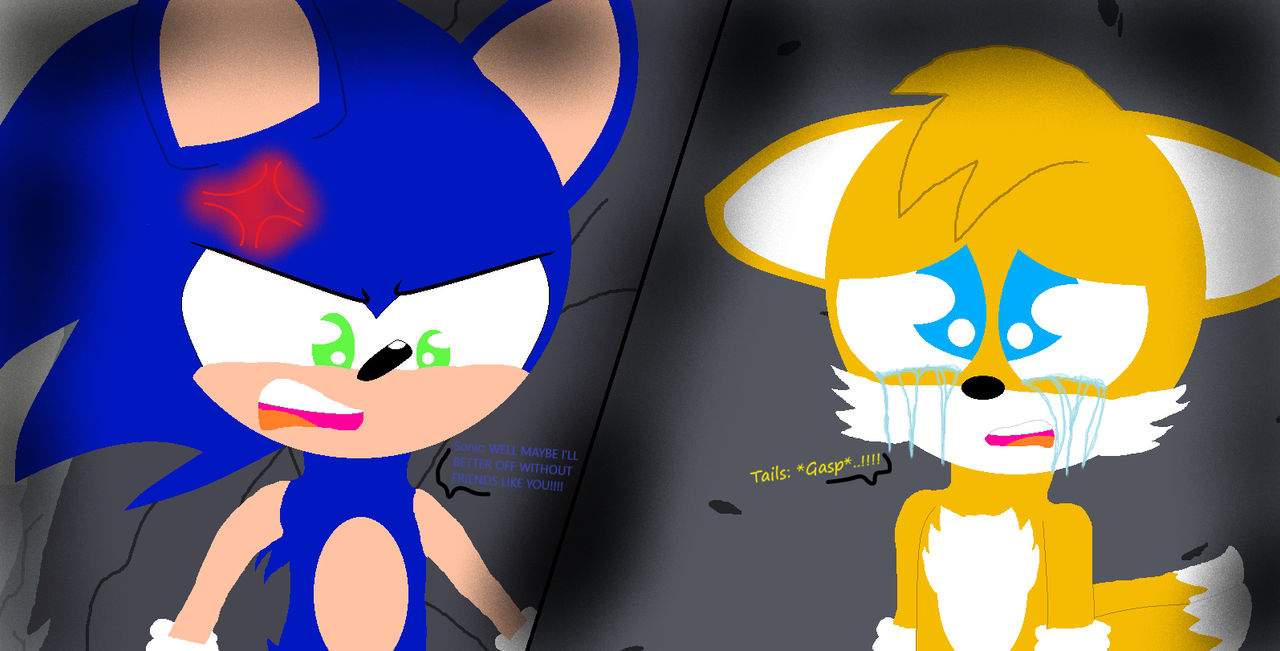 Sonic Yells At Tails!!!! by fbubsp1234 on DeviantArt