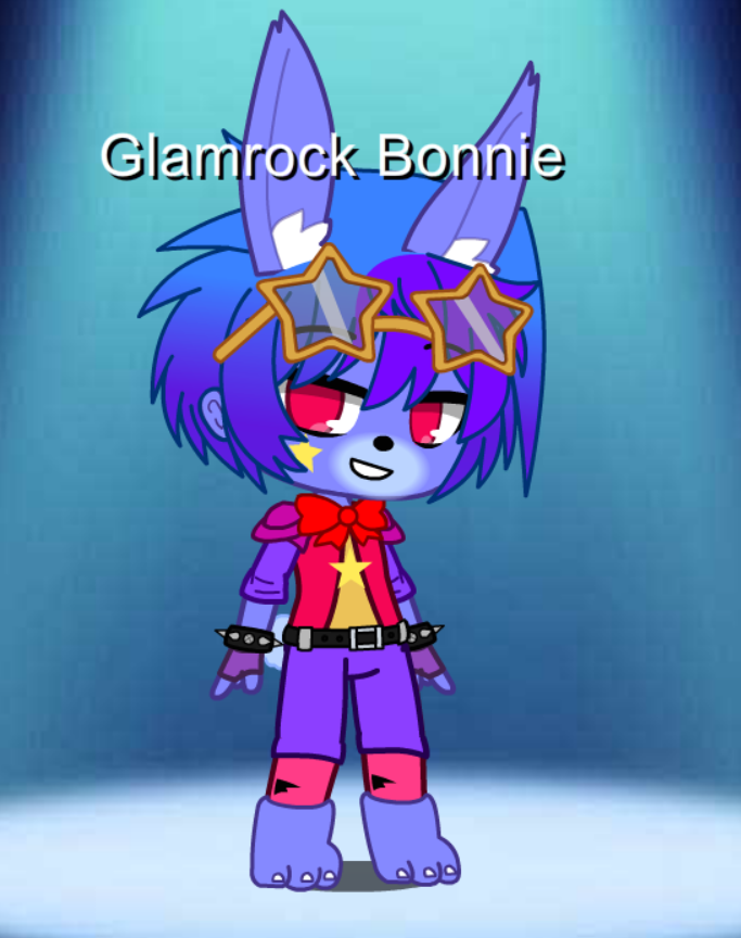 Glamrock bonnie (my version) by AgentPrime on DeviantArt